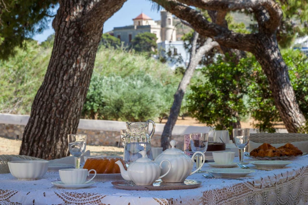 Dellagracia Mansion In Poseidonia Syros Villa Posidhonía Eksteriør bilde